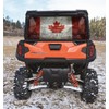 Oh Hey. Canada Flag UTV Rear Dust Screen Fits Polaris