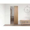 JUBEST 4FT Commercial Grade Pocket Door Hardware and Track Set,