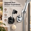 360° Adjustable Handheld Shower Head Holder for Bathroom – No-Drill