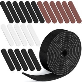 Outus 23 Pieces Hat Size Tape Reducer Mixed Size Hat Sizer Insert Foam Reducing Tape Roll Self Adhesive(Mixcolor)
