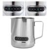 Milk Frother Cup 600ml Short Mouth Spout Milk Frothing Pitcher