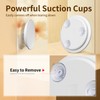 Suupvaor Magnifying Mirror 10X with Suction Cups, 6inch Travel 10X