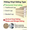 NACETURE Vinyl Siding Hooks (30 Pack) | Heavy Duty Patio