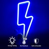 EASETIME Lightning Bolt LED Neon Sign for Bedroom USB Powered