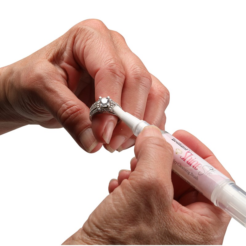 Brilliant Shine Stik - Limpiador de joyas, color rosa