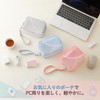 Plus Pasty Gadget Pouch, Gray FL-220CA 98-554