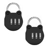 Mini cerradura codificada pequeña, cerradura de combinación para clóset de