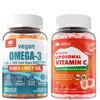 LILICARE LILICARE Liposomal Vitamin C 1000mg & Vegan Omega3 Gummies