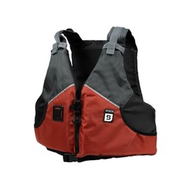BLUESTORM Trek Kayak Life Jacket for Adults | US Coast Guard (USCG) Approved Type 3 Universal Foam Life Vest Preserver (PFD) for Kayaking, Paddling, SUP, Fishing & More (Legendary Copper)