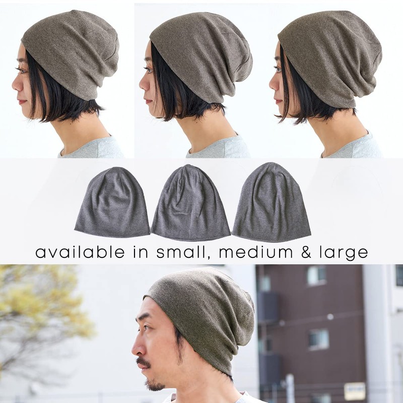 CHARM - Gorro de algodón orgánico para hombre, fabricado en