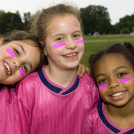 Wismee Baseball Eye Black, Anti-Glare Under Eye Grease Stick for Baseball Softball Soccer Lacrosse Hockey Athletes Sports Training, Sports Eye Black Stick (Hot Pink)