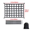 50 x 41.7-Inch Heavy-Duty Webbing Cargo Net with 4 Adjustable
