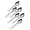 Oneida Flatware Flight, Teaspoons, Stainless Steel, Set of 6