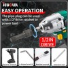 JEUCLEL 5PCS 1/2” Drive Impact Wedge Proof Extractor Set, Easy
