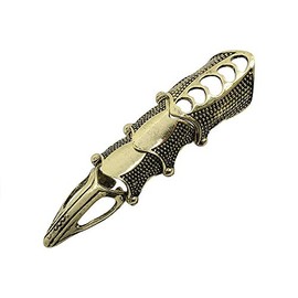 CSIYANJRY99 Women's Knuckle Joint Full Finger Claw Ring Punk Rock Eagle Claw Armor Activity Ring Gothic Halloween Cosplay Jewelry for women