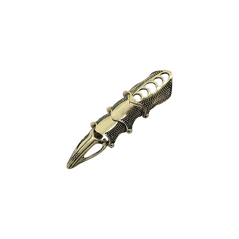 CSIYANJRY99 Women's Knuckle Joint Full Finger Claw Ring Punk Rock
