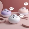 Mini Humidifier Cute Cat Sculpture Portable Quiet Desktop Air Humidifier