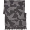 GANT Women's O2. Dove Scarf, Grey (Charcoal Melange), One Size