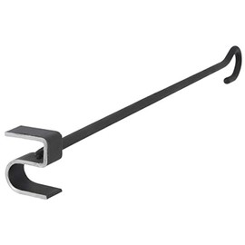 BBQ Fans Number 5 Branding Iron for Steak, Buns, Wood & Leather | Includes Pine Gift Box & Wood Steak Plate