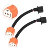 Cable de conversión de faros Adaptador 2 uds H13 9008