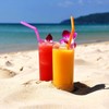 Disposable Hot Pink Plastic Flex Straws - 11.5", 50 Count