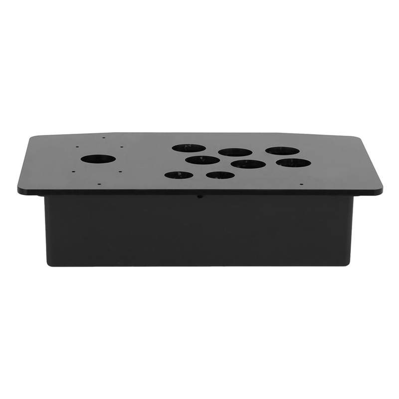 Black DIY Set Kits Acrylic Panel and Inclined Cases Replacement