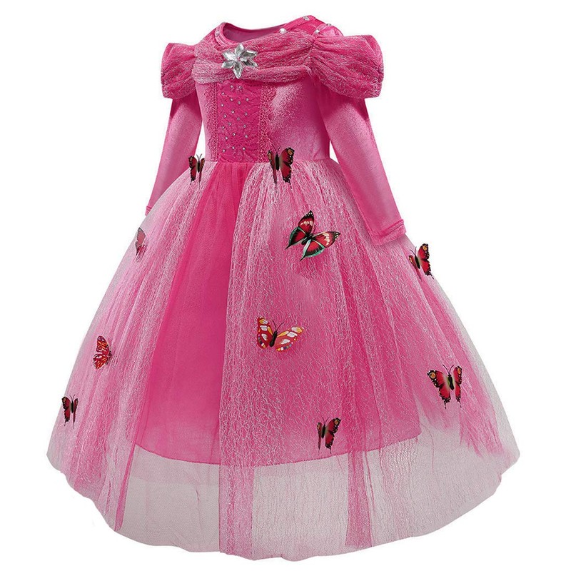SANNYHHOOT - Disfraz de Princesa para niñas, 1red with Accessories,