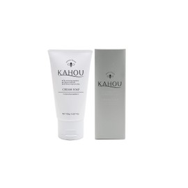 KAHOU Honey Blended Cream Soap, 3.5 oz (100 g)