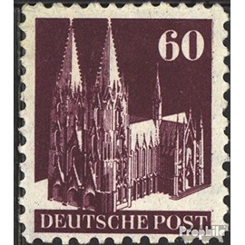Bizonal (Allied Cast) 93W I B unmounted mint/never hinged ** MNH 1948 Buildings (Stamps for collectors) Christianity