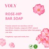 YOLY Rosehip Bar Soap (90 g, Pack of 4) -