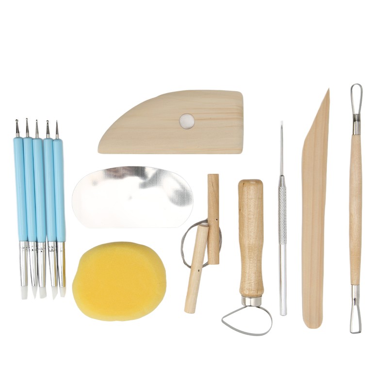 14 Pcs Clay Tools Portable Multipurpose DIY Crafts Pottery Shaping