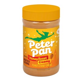 Peter Pan Honey Roast Creamy Peanut Butter 16.3 oz. (Pack of 2)