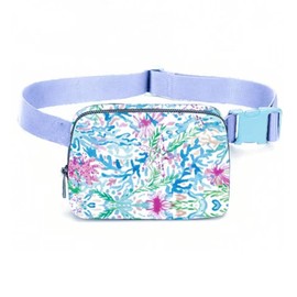 FANDARE Crossbody Fanny Pack for Women Men Waist Packs Belt Bag Bum Sling Bag for Enjoy Sports Festival Workout Traveling Running Workout Dog Walking Outdoors Hands-Free Wallets Waist Pack Phone Bag