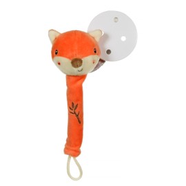 GIPSY Toys - Fox Plush Toy - Bamboo Series - 13cm S/Card - Orange and Beige - 1st Age