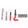 15Pcs/Set Thread Repair Kit Insert Compatible Hand Tool for Auto