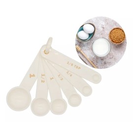 AJC Toys Set Tazas Cucharas Medidoras Cocina Reposteria Nutricion