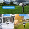 T-SUNUS Solar Color Landscape Spotlights, IP65 Waterproof Solar Powered Spot