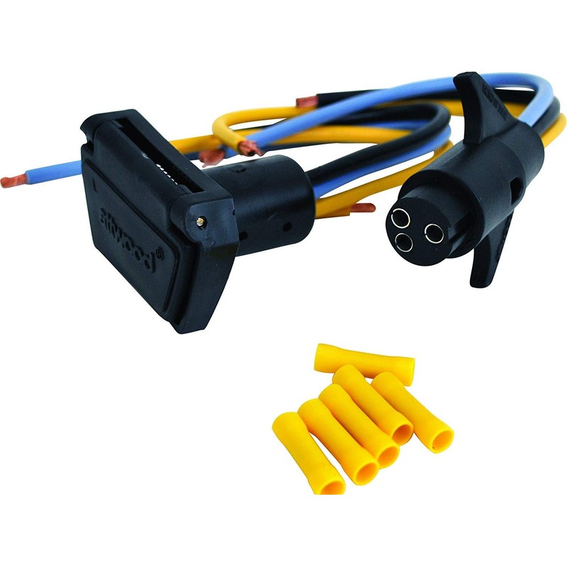 attwood 7622-7 3-Wire 12V/24V Trolling Motor Connector, 10 Gauge, Multiple,