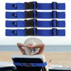 4 Pack Towel Bands for Beach Chairs Cruise, 2×15.7 Inch
