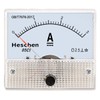 Heschen 85C1-3A Rectangle Panel Mounted Current Meter Ammeter Tester, DC