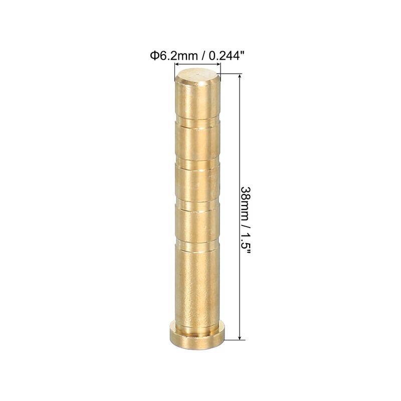 PATIKIL 100 Grain Archery Arrow Brass Insert, 12 Packs Insert