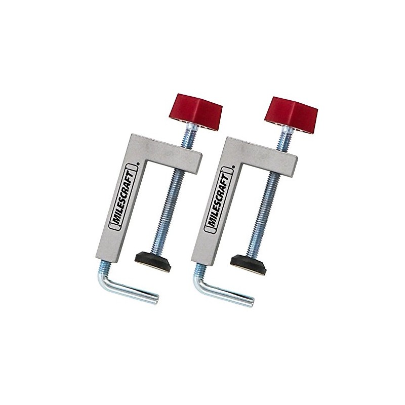 Milescraft 4009 Fence Clamps - 2 pack Universal Clamps with