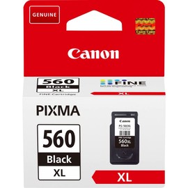 Canon Original Ink PG-560XL XL Black Plastic Packaging (Old Version)
