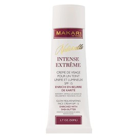 Makari Naturalle Intense Extreme Brightening Face Cream (1.7 oz) | Anti-Aging and Brightening Treatment for Acne Scars, Stretch Marks and Wrinkles | Moisturizer for Dry Skin with Shea Butter and SPF 16