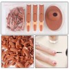 1 Set Acrylic Nails Practice Finger Nail Tips Practice Model