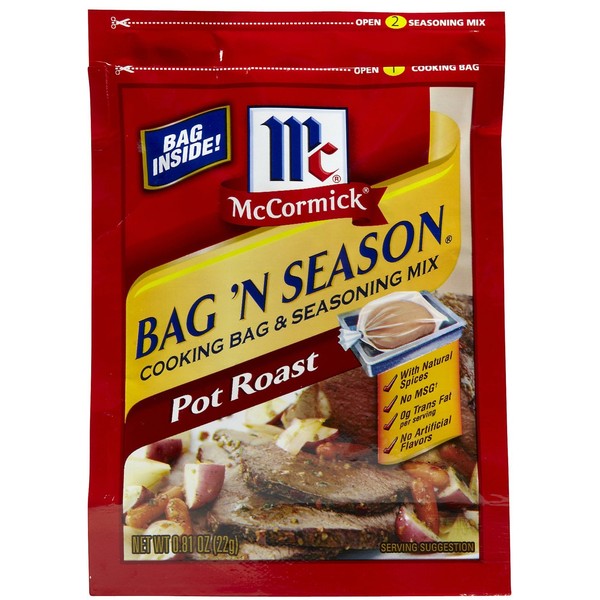 McCormick Pot Roast Bag n' Season, 0.81 OZ (Pack - 1)