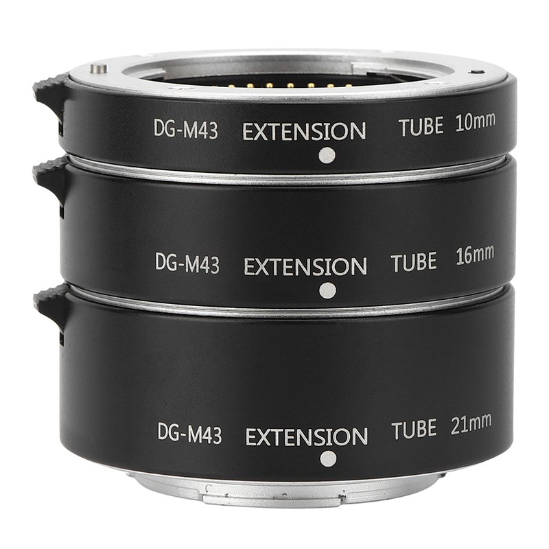 DG‑M43 10mm16mm21mm Automatic Focusing Macro Adapter Ring Fit for Olympus