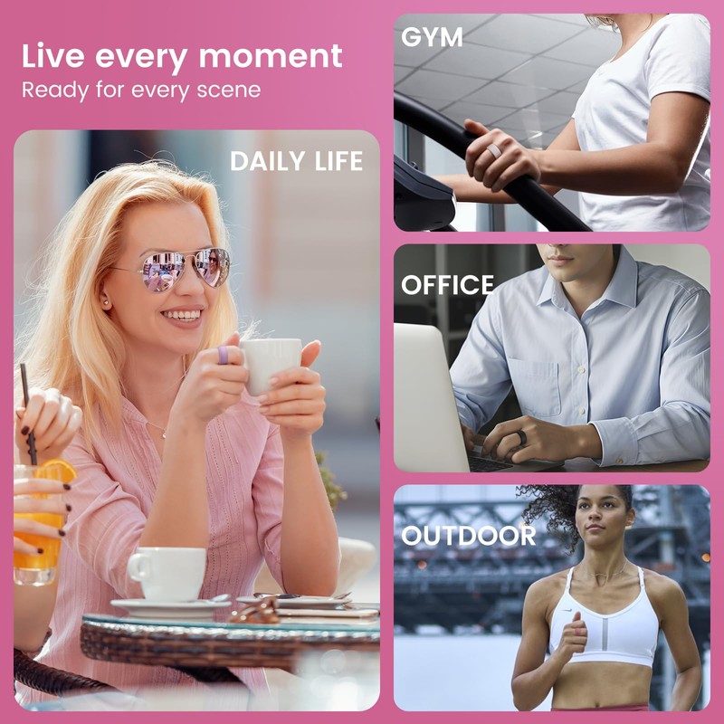 BandRain 10 Pack Cover for Oura Ring Gen 4 &