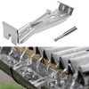 Quick Screw Gutter Hangers - 5" Hidden Roof Gutter Support