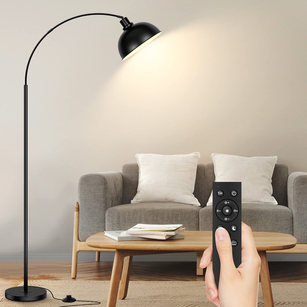 Arc Floor Lamps for Living Room, Modern Tall Standing Lamp